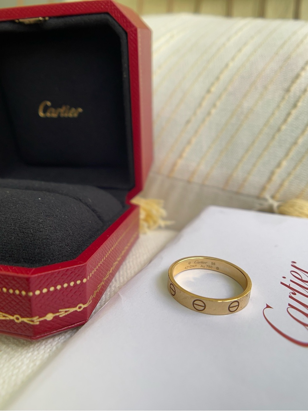 Cartier Love Band - 55 (18k Yellow gold)